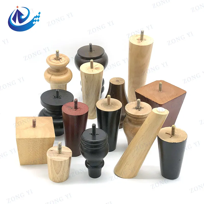 ¿Cuáles son las ventajas de las piernas de muebles de madera maciza?